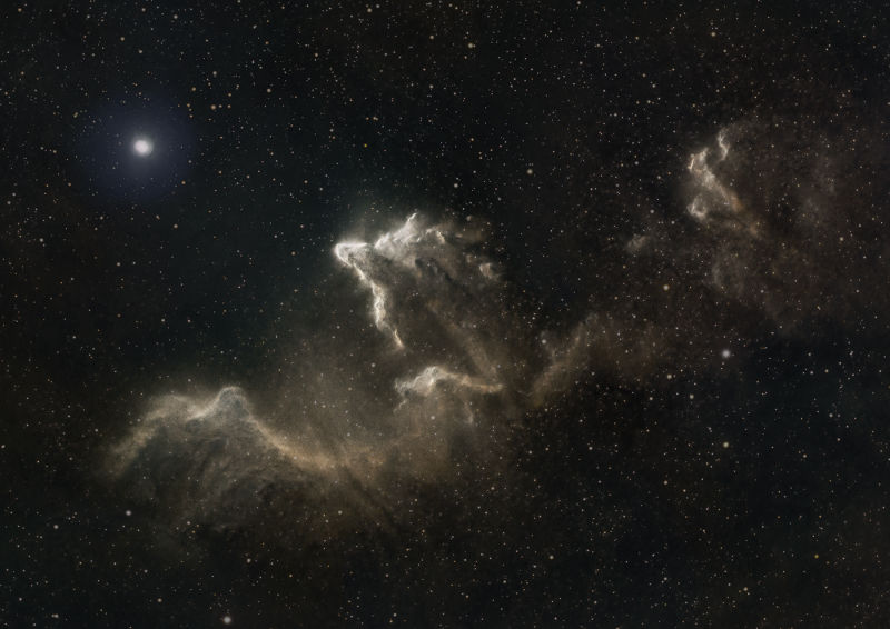 Ghost Nebula - IC 59 & IC 63