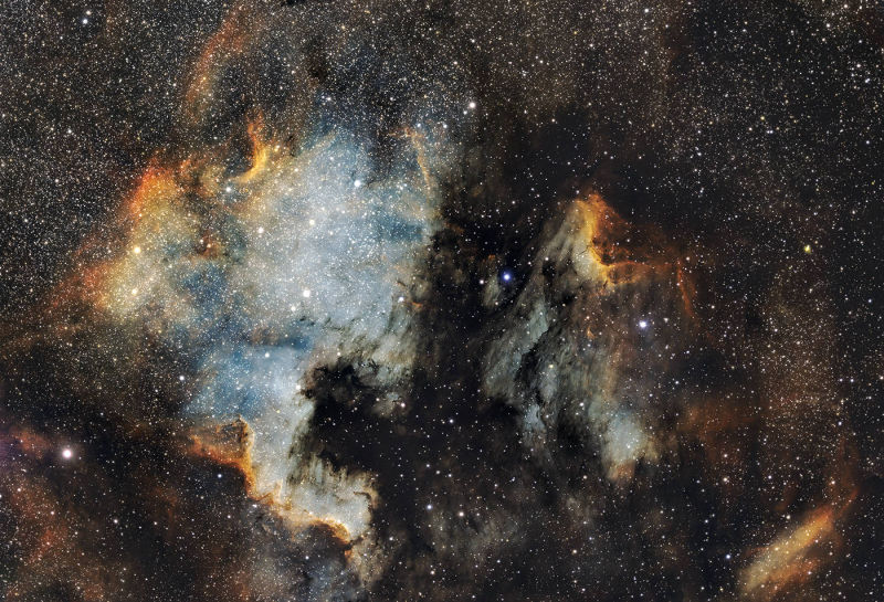 North America Nebula NGC 7000 - Pelican Nebula IC 5070