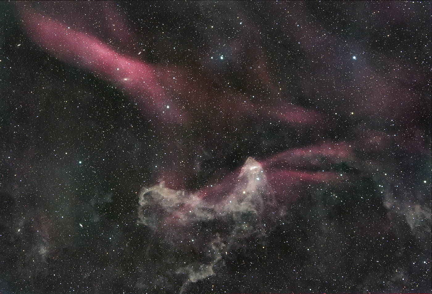 Great Lacerta Nebula - SH2 126