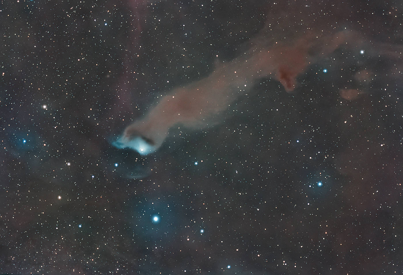 Wolf's Cave Nebula - vdB 152, B175