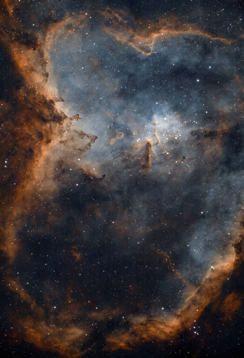 Heart Nebula - IC 1805 & Mel 15